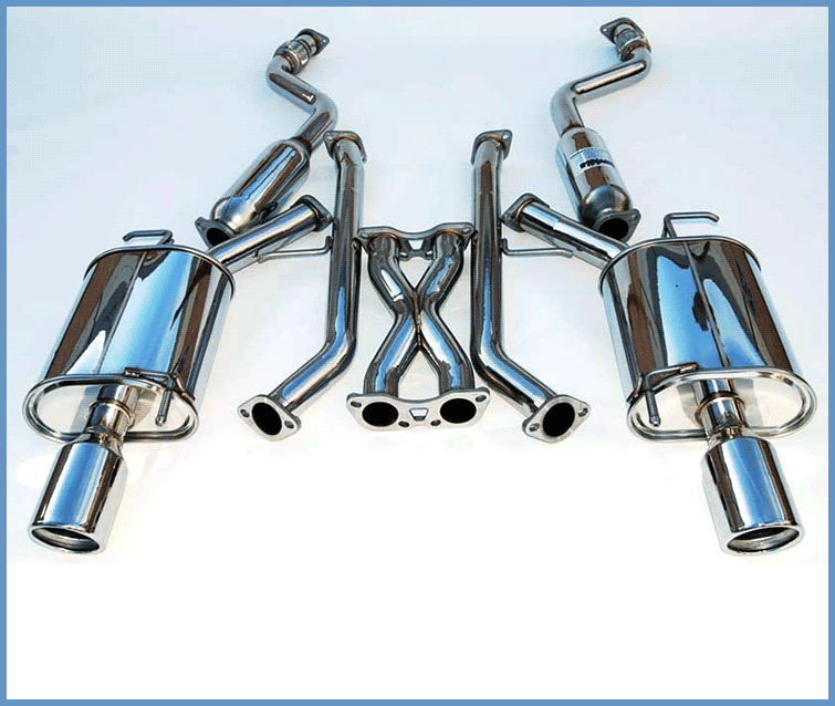 Invidia Q300 Stainless Steel Tip Cat-back Exhaust - 07+ Infiniti G35/G37 Sedan