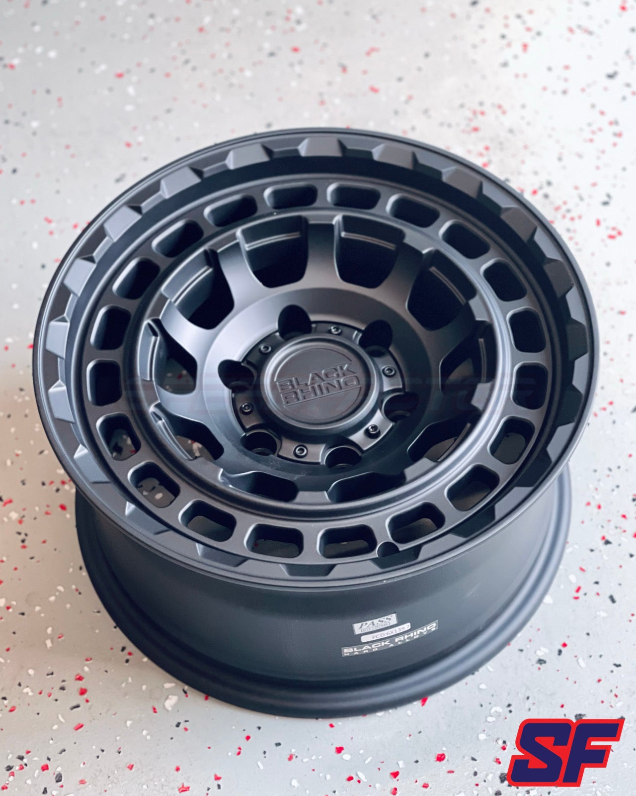 BLACK RHINO CHAMBER 16x8.0 -10 6x139.7 MATTE BLACK