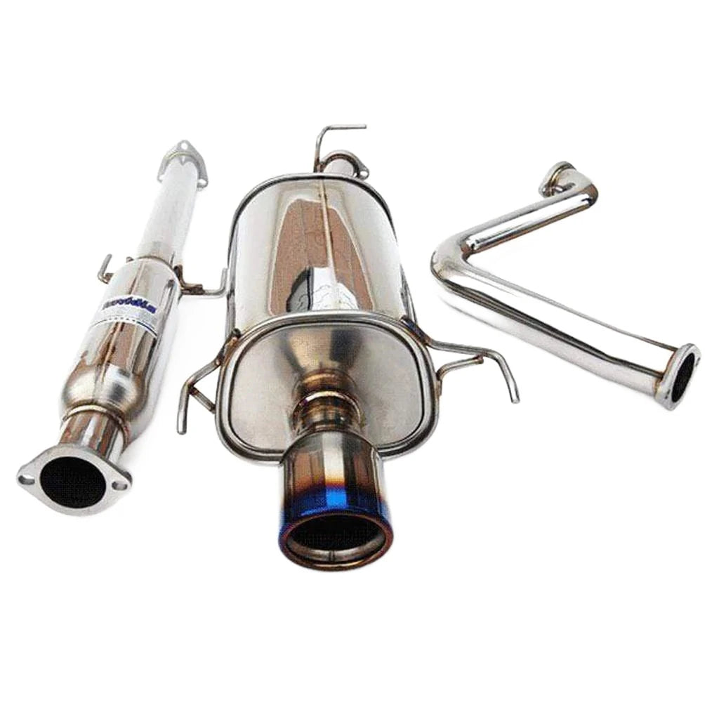 Invidia 97-01 Prelude Q300 Titanium Rolled Tip Cat-back Exhaust **Fits BASE Model ONLY**