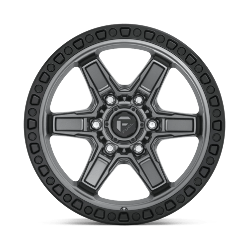 Fuel Offroad D698 KICKER Matte Gunmetal Black Bead Ring 20x9 +1 5x150mm 110.1mm