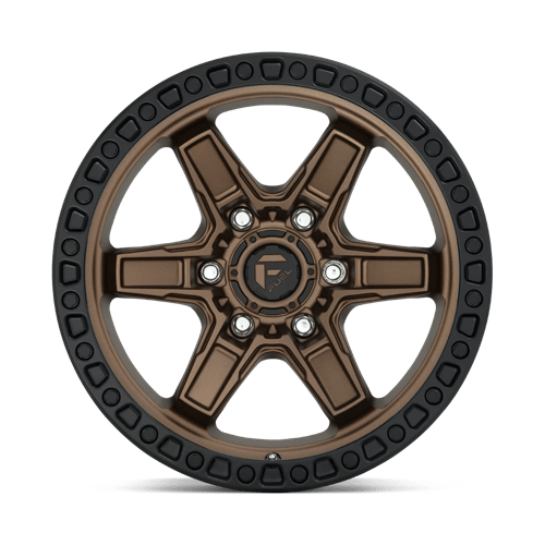 Fuel Offroad D699 KICKER Matte Bronze Black Bead Ring 17x9 -12 6x135mm 87.1mm