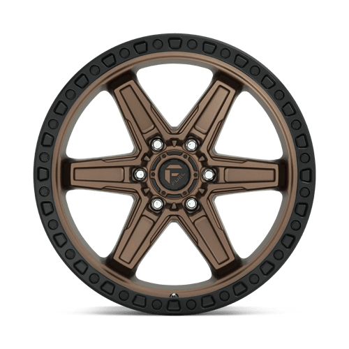 Fuel Offroad D699 KICKER Matte Bronze Black Bead Ring 20x9 +1 6x139.7mm 106.1mm
