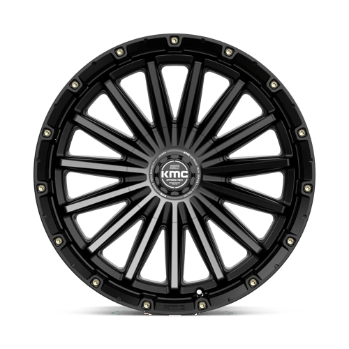 KMC KM102 SIGNAL Satin Black W/ Gray Tint 20x9 0 6x135|6x139.7mm 106.1mm