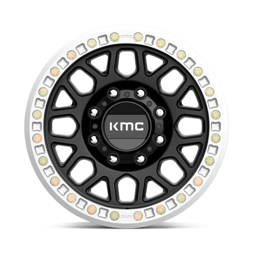 KMC KM234 GRENADE DESERT BEADLOCK Satin Black 17x8.5 0 8x165.1mm 125.1mm