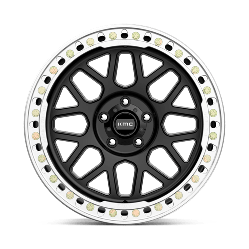 KMC KM235 GRENADE CRAWL BEADLOCK Satin Black 20x10 -48 5x127mm 71.5mm