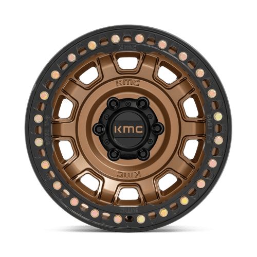 KMC KM236 TANK BEADLOCK Matte Bronze 17x9 -15 6x139.7mm 108mm