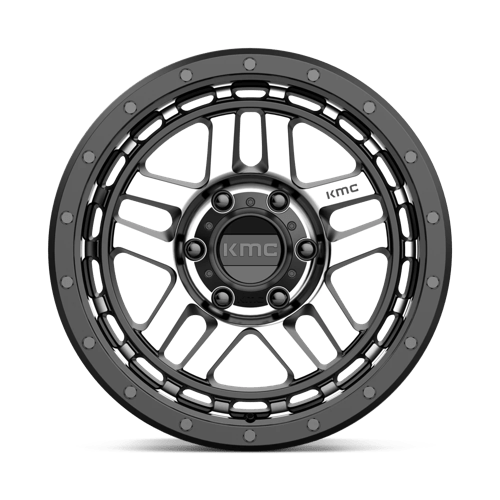 KMC KM540 RECON Satin Black Machined 18x8.5 +18 6x120mm 66.9mm