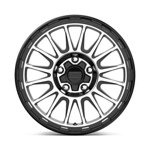 KMC KM542 IMPACT Satin Black Machined 17x8 +20 6x139.7mm 106.1mm