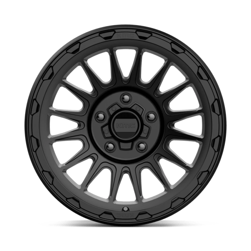 KMC KM542 IMPACT Satin Black 17x8.5 0 5x127mm 71.5mm