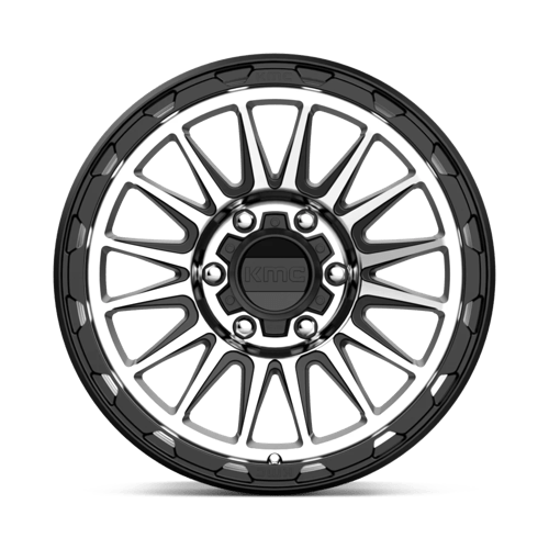 KMC KM542 IMPACT Satin Black Machined 18x9 +18 6x139.7mm 106.1mm