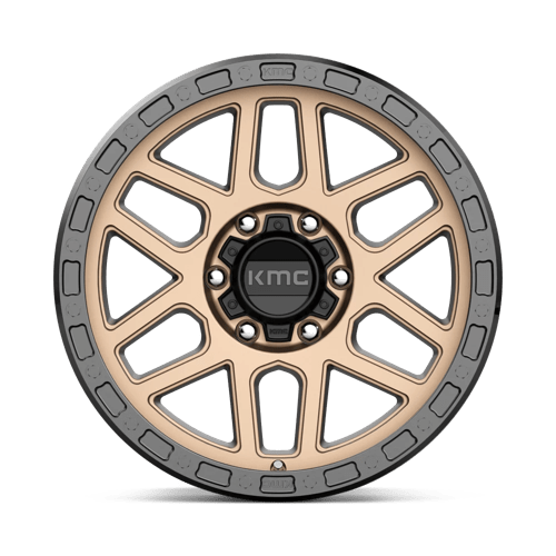 KMC KM544 MESA Matte Bronze W/ Black Lip 18x9 +18 6x114.3mm 66.1mm