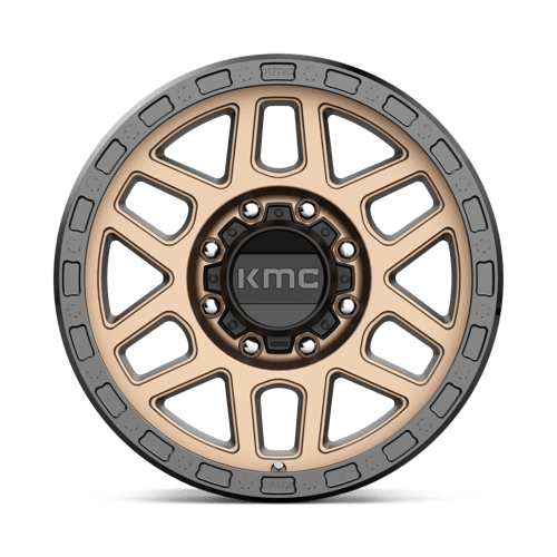 KMC KM544 MESA Matte Bronze W/ Black Lip 18x9 +18 8x165.1mm 125.1mm