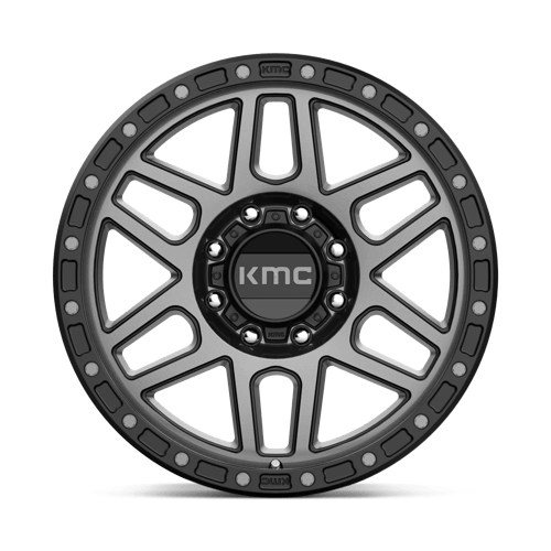 KMC KM544 MESA Satin Black W/ Gray Tint 17x9 +18 8x170mm 125.1mm