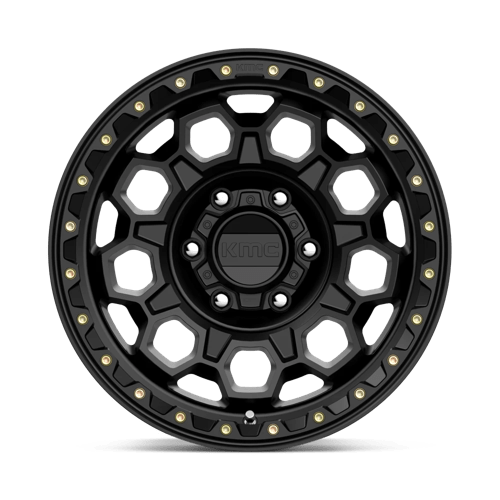 KMC KM545 TREK Satin Black 17x9 0 6x139.7mm 106.1mm