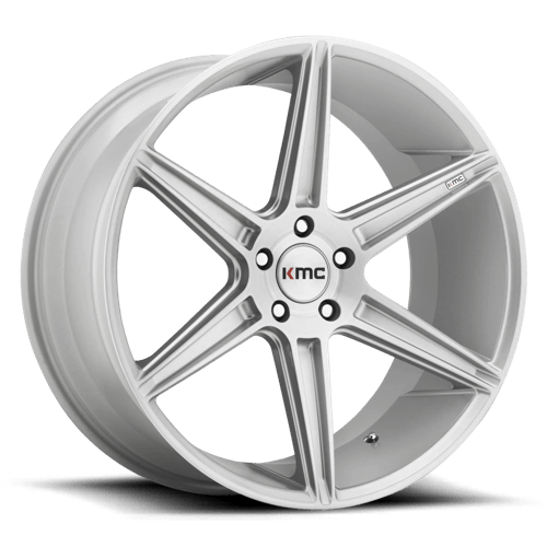 KMC KM711 PRISM Brushed Silver 22x10.5 +40 5x120mm 74.1mm