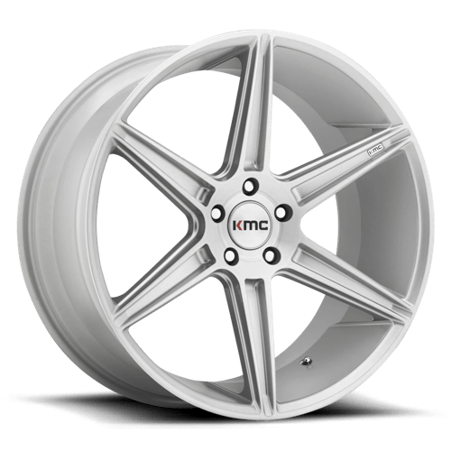 KMC KM711 PRISM Brushed Silver 20x10.5 +45 5x114.3mm 72.6mm