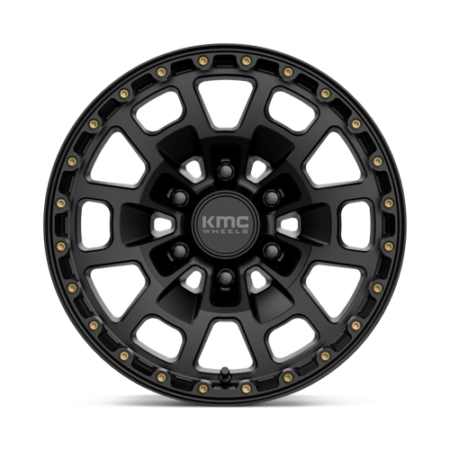 KMC KM718 SUMMIT Satin Black 17x8.5 +18 6x139.7mm 106.1mm