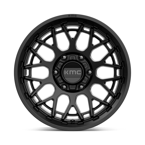 KMC KM722 TECHNIC Satin Black 17x8.5 +18 6x120mm 66.9mm