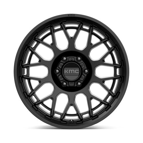 KMC KM722 TECHNIC Satin Black 20x9 +18 6x120mm 66.9mm