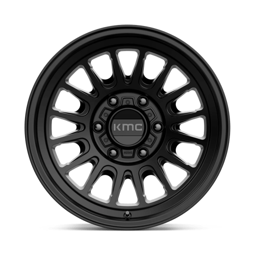 KMC KM724 IMPACT OL Satin Black 17x8.5 0 6x120mm 66.9mm