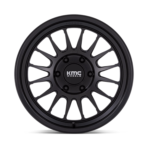 KMC KM447 IMPACT FORGED MONOBLOCK Satin Black 18x9 -12 6x139.7mm 106.1mm