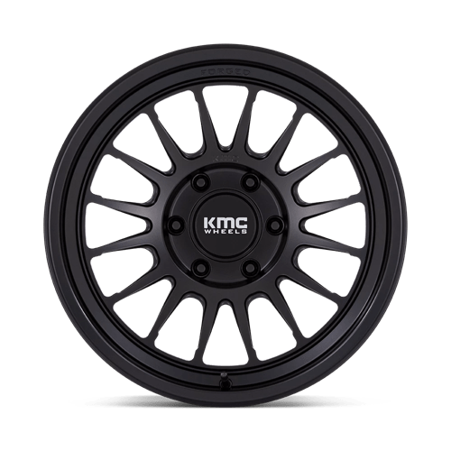 KMC KM447 IMPACT FORGED MONOBLOCK Satin Black 18x9 +18 6x135mm 87.1mm