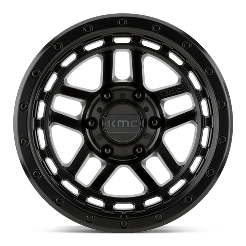 KMC KM540 RECON Satin Black 17x9 -12 6x139.7mm 106.1mm