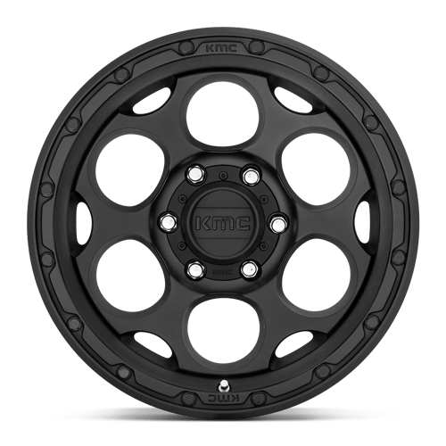 KMC KM541 DIRTY HARRY Textured Black 17x8.5 +18 6x139.7mm 106.1mm