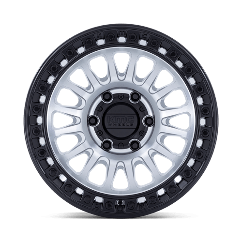 KMC KM552 IMS Machined W/ Matte Black Lip 18x9 +18 6x135mm 87.1mm