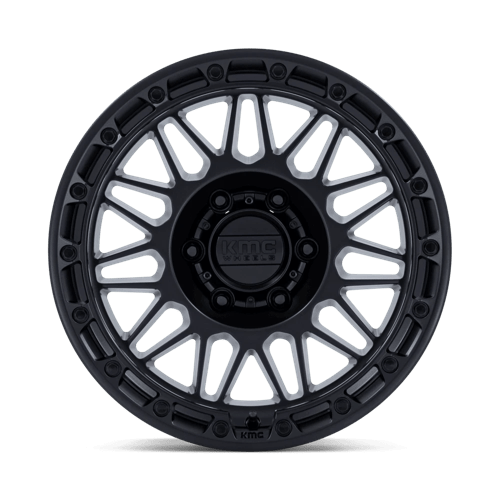 KMC KM555 ATTACK Matte Black 17x8.5 +25 6x139.7mm 106.1mm