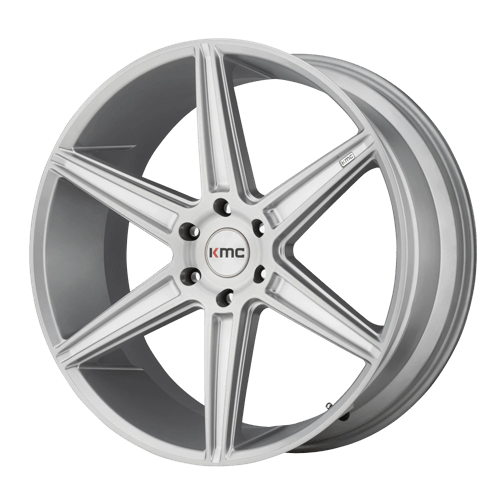 KMC KM712 PRISM TRUCK Brushed Silver 22x9.5 +30 5x120mm 74.1mm
