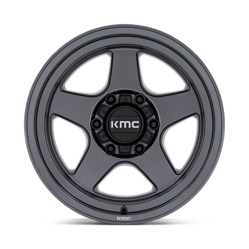KMC KM728 LOBO Matte Anthracite 17x8.5 +18 6x139.7mm 106.1mm