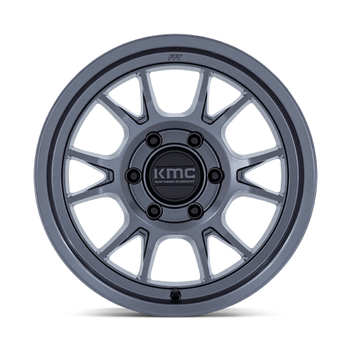 KMC KM729 RANGE Matte Anthracite 17x8.5 -10 6x120mm 66.9mm