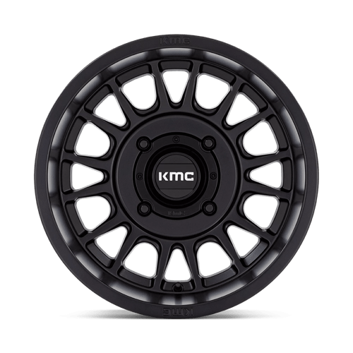 KMC KS138 IMPACT UTV Satin Black 15x10 0 4x137mm 96mm