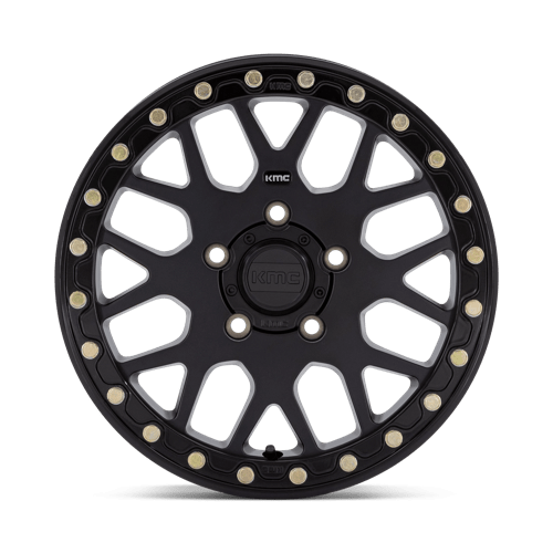 KMC KS235 GRENADE UTV BEADLOCK Satin Black 15x6 +38 5x114.3mm 72.6mm