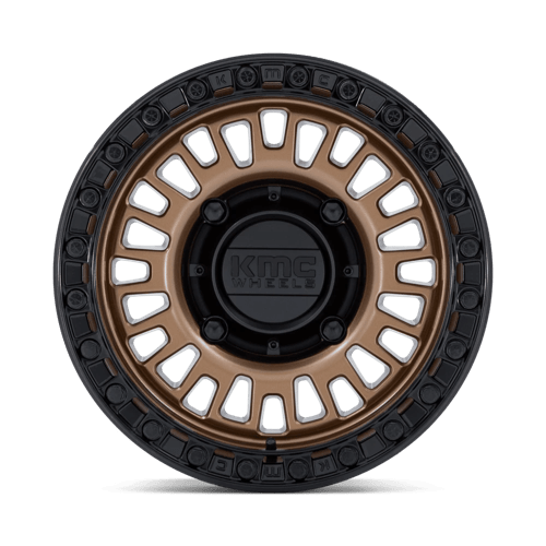 KMC KS242 AZTEC UTV BEADLOCK Matte Bronze W/ Matte Black Rg 15x7 +38 6x139.7mm 100.3mm
