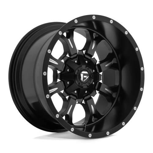 Fuel Offroad D517 KRANK Matte Black Milled 20x12 -44 6x135|6x139.7mm 106.1mm