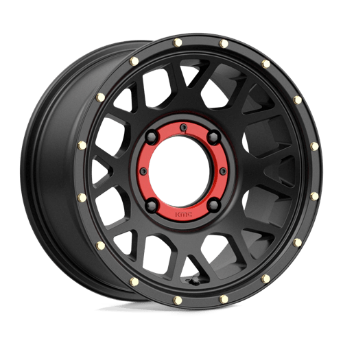 KMC KS135 GRENADE UTV Satin Black 14x7 +10 4x156mm 132mm