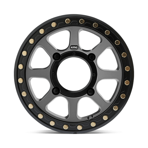 KMC KS234 ADDICT 2 UTV BEADLOCK Satin Gray 15x6 +38 4x156mm 132mm