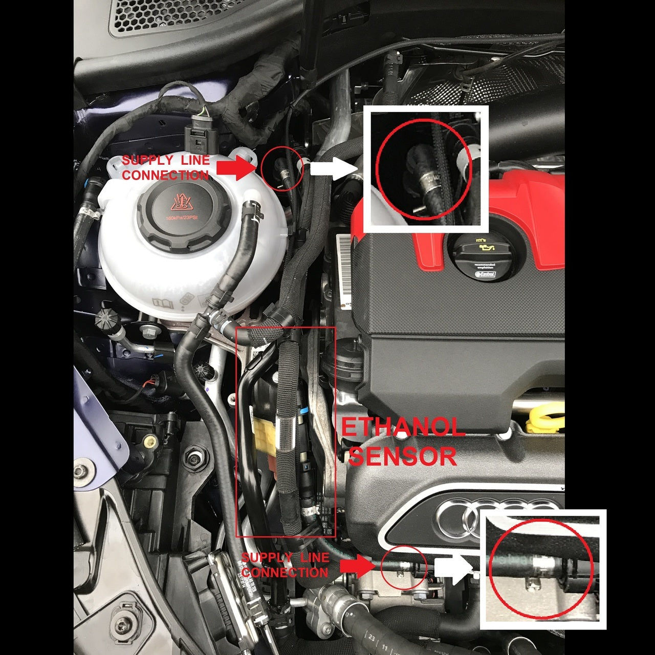 AUDI TT RS/RS3 Bluetooth Flex Fuel Kit for the 2.5L motor