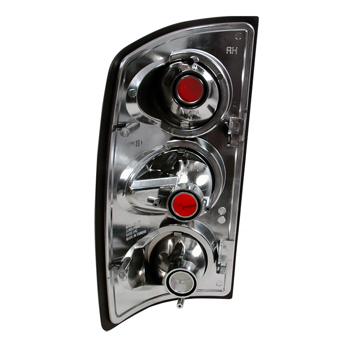 2002-2006 Dodge RAM Tail Lights (Chrome Housing/Smoked Lens)
