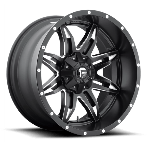 Fuel Offroad D567 LETHAL Matte Black Milled 15x10 -43 5x114.3|5x120.65mm 72.6mm