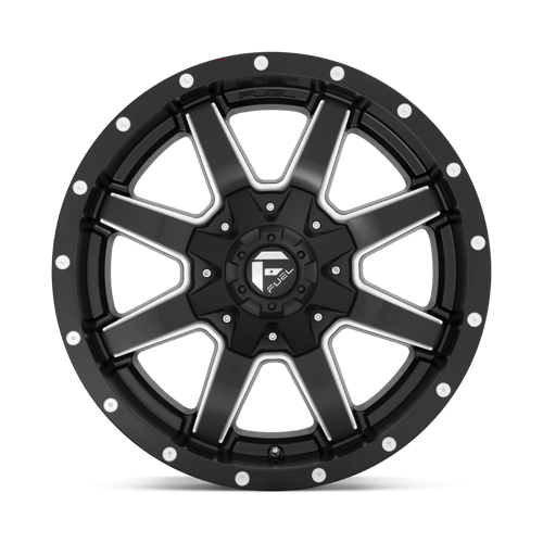 Fuel Offroad D538 MAVERICK Matte Black Milled 20x9 +20 8x180mm 124.2mm