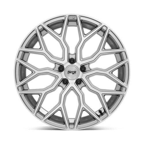 Niche M265 MAZZANTI Anthracite Brushed 20x10.5 +35 5x120mm 72.6mm