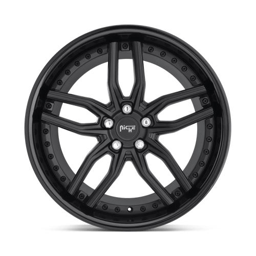 Niche M194 METHOS Gloss Black Matte Black 20x10.5 +40 5x114.3mm 72.6mm