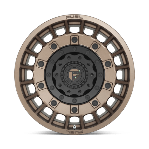 Fuel Offroad D725 MILITIA Matte Bronze & Black 20x10 -18 6x135|6x139.7mm 106.1mm