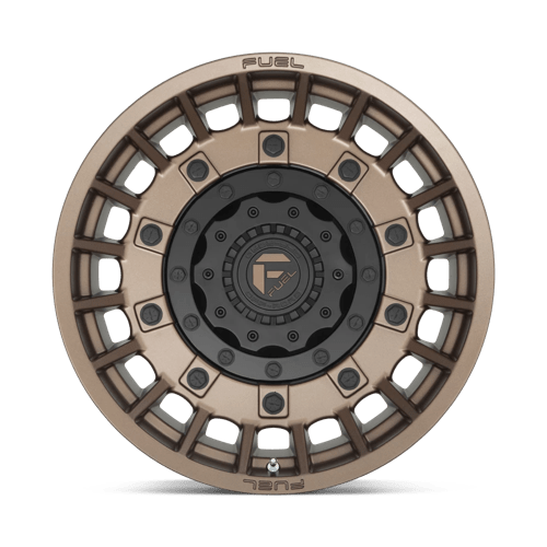 Fuel Offroad D725 MILITIA Matte Bronze & Black 17x9 +1 5x114.3|5x127mm 78.1mm