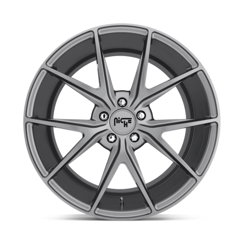 Niche M116 MISANO Matte Gun Metal 19x8.5 +25 5x112mm 66.6mm