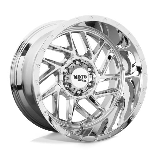 Moto Metal MO985 BREAKOUT Chrome 20x9 +18 6x139.7mm 106.1mm