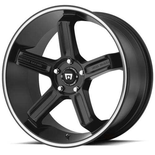 Motegi MR122 Satin Black W/ Machined Stripe 18x9 +45 5x100mm 72.6mm